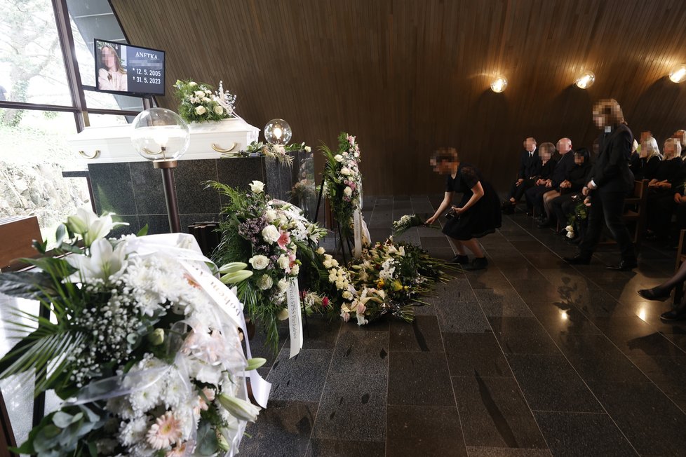 Pohřeb Anety P. ve Skutči (9. června 2023)