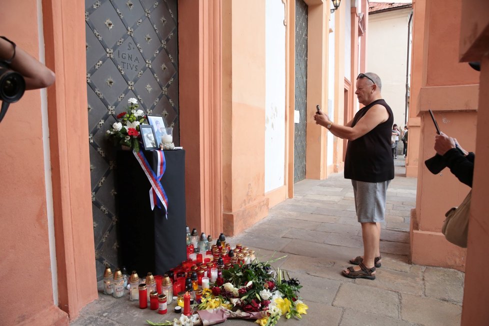 Pohřeb Martina Marcina, vojáka padlého v Afgánistánu (14. 8. 2018)