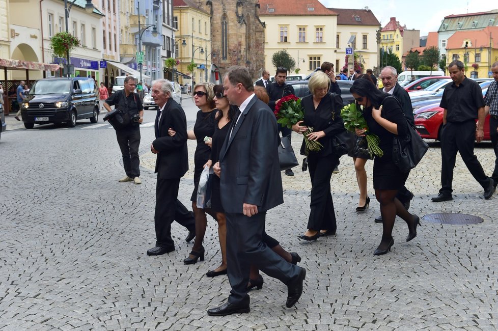 Pohřeb Martina Marcina, vojáka padlého v Afgánistánu (14. 8. 2018)