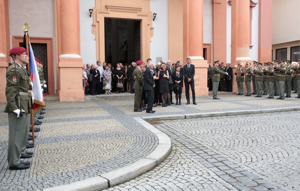 Pohřeb Martina Marcina, vojáka padlého v Afgánistánu (14. 8. 2018)