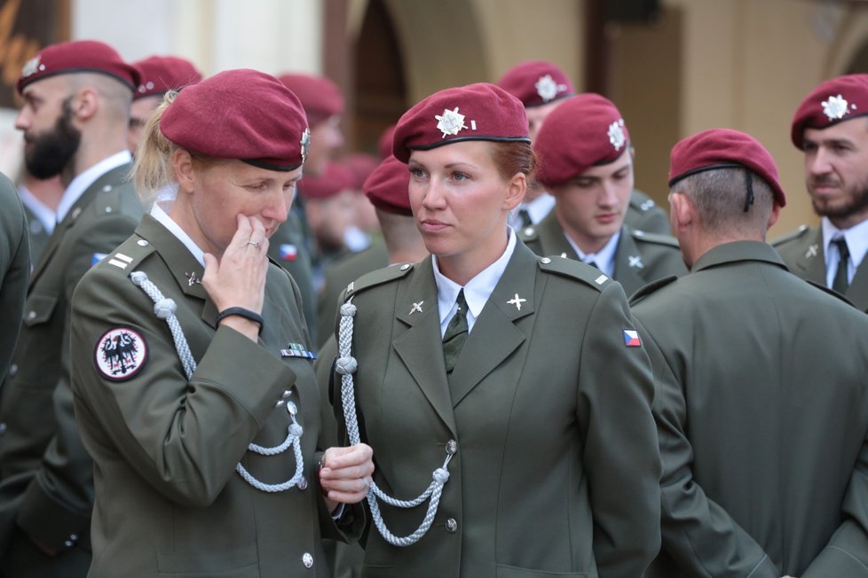 Pohřeb Martina Marcina, vojáka padlého v Afghánistánu (14. 8. 2018)