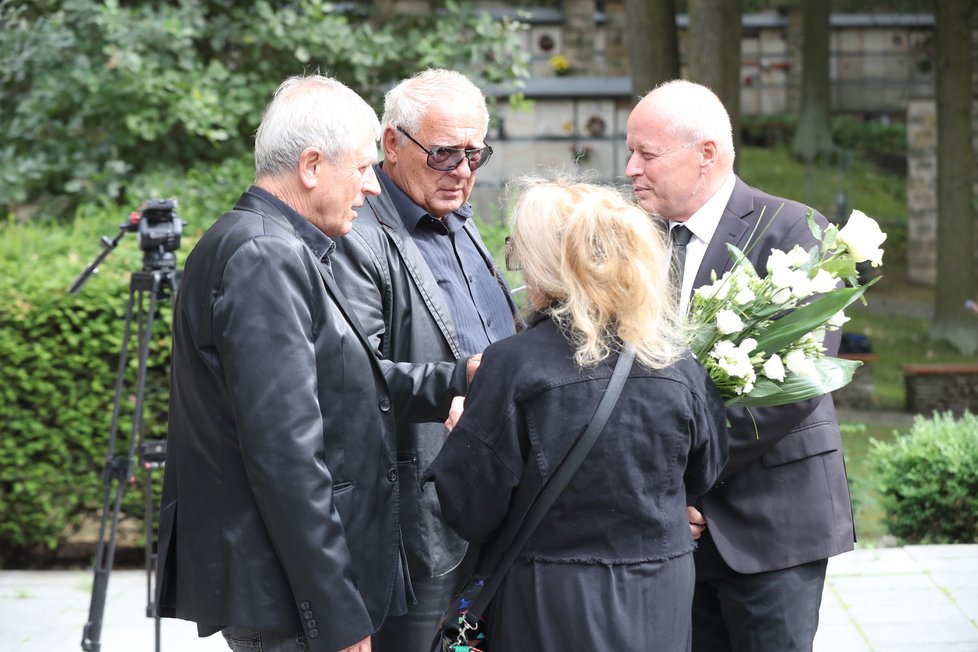 Pohřeb Jany Šulcové - Marcel Vašinka