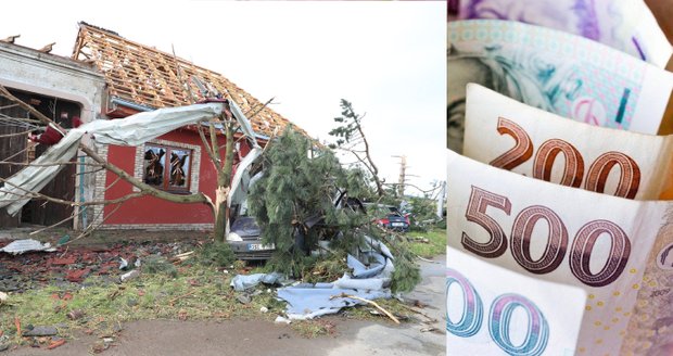 Škody po tornádu: Pojišťovny slibují peníze okamžitě, následky foťte, vyzývají!