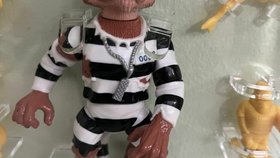 Želvy ninja: Scratch Crafty Cat Figure