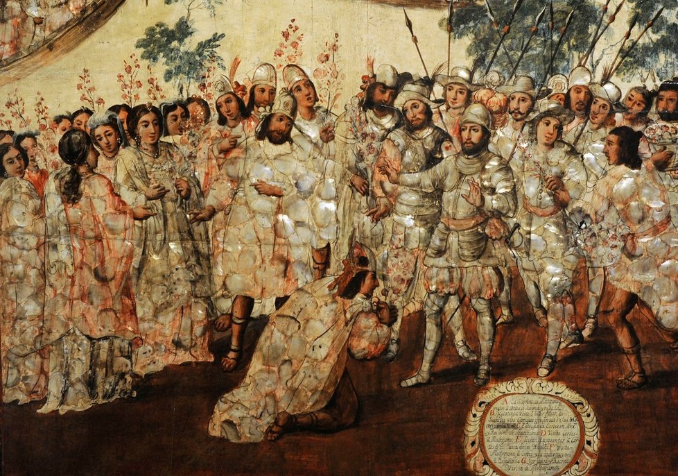 Poklad císaře Montezuma II. ukradl v roce 1519 španělský průzkumník Hernán Cortés.