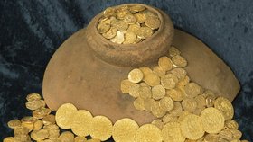Zlatý poklad pochází z 11 španělských lodí, které se potopily při hurikánu 31. července 1715.