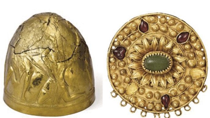 Skytská helma ze 4. století př. n. l.
