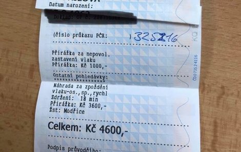 Astmatička Martina jela vlakem do Brna bez roušky. Průvodčí na ni zavolal policii a udělil jí pokutu 4600 korun.