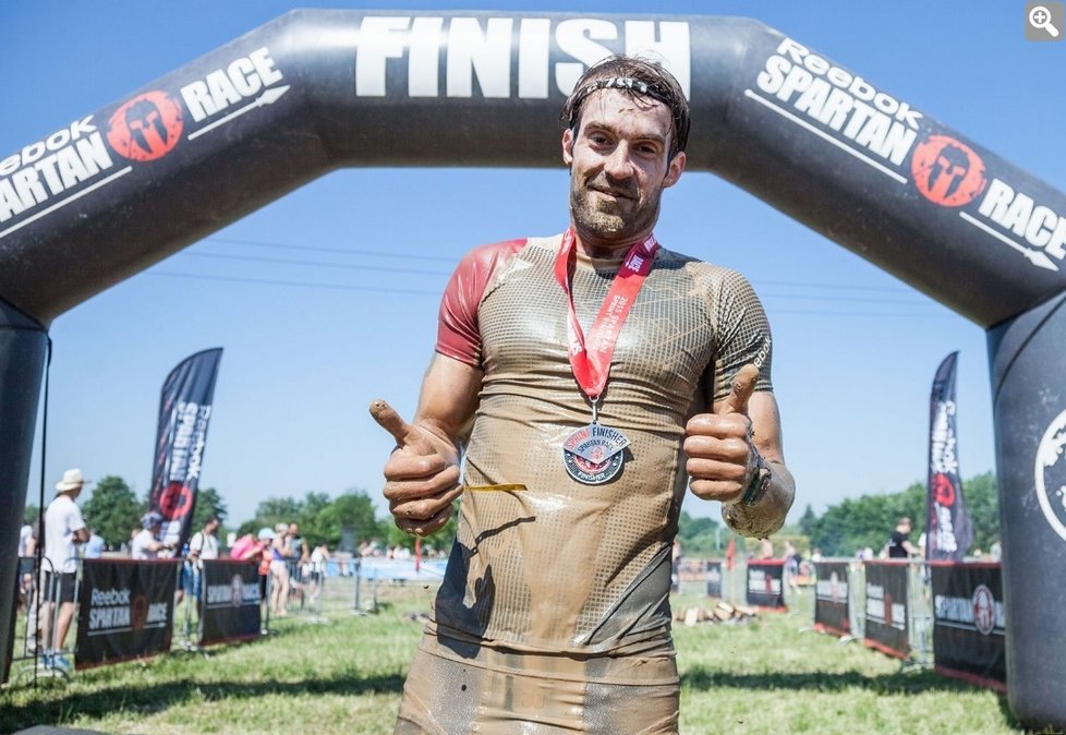 Petr Poláček na Spartan Race