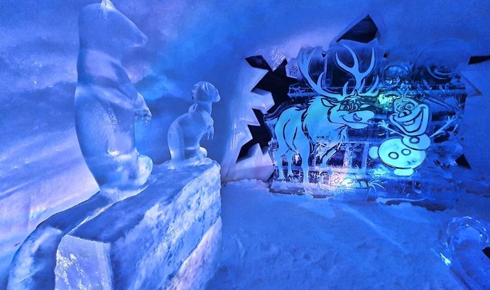 Snowhotel Kirkenes se nachází na dalekém severu Norska a k pozorování polární záře nabízí ideální podmínky.
