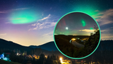 Úžasná nebeská podívaná: Lidé pozorovali polární záři v Praze i na Lysé hoře!