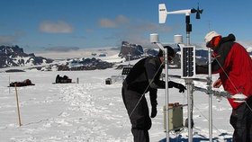 Součástí polárního výzkumu brněnských vědců u jižního pólu budou i meteorologická a klimatologická pozorování.