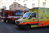 V Blansku se zranil muž při výbuchu plynu a zábavní pyrotechniky