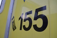 Dodávka na Svitavsku narazila do vozidla ZZS, nikdo se naštěstí nezranil