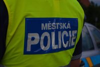 Mladík v Krnově vykopl okno auta bosou nohou a jeho posádku ohrožoval nožem