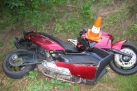Řidič motocyklu zemřel při nehodě u Českého Krumlova