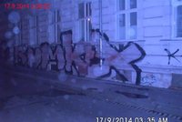 Strážníci JOZ dopadli muže podezřelého z vytvoření obrovského graffiti