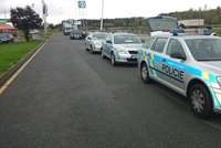 V okolí dálnice D8 proběhla bezpečnostní akce cizinecké a dopravní policie