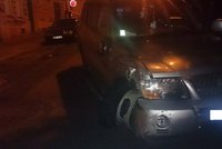 Opilý Slovák naboural na Letné několik aut, škoda jde do statisíců