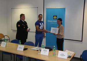 Vyškovský policista získal titul Gentleman silnic, zachránil dva lidské životy