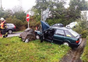 Během odpoledne zasahovali hasiči z Říčan u 4 dopravních nehod