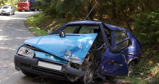 Při nehodě na Táborsku byli zraněni tři lidé