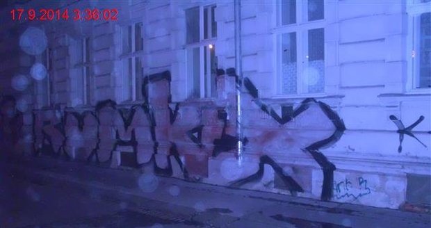 Strážníci JOZ dopadli muže podezřelého z vytvoření obrovského graffiti