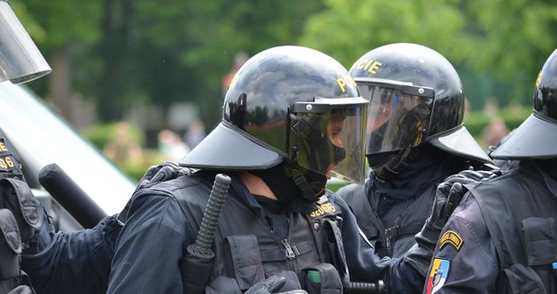 Bezpečnostní opatření při utkání Slovácka s Baníkem Ostrava policisté zvládli