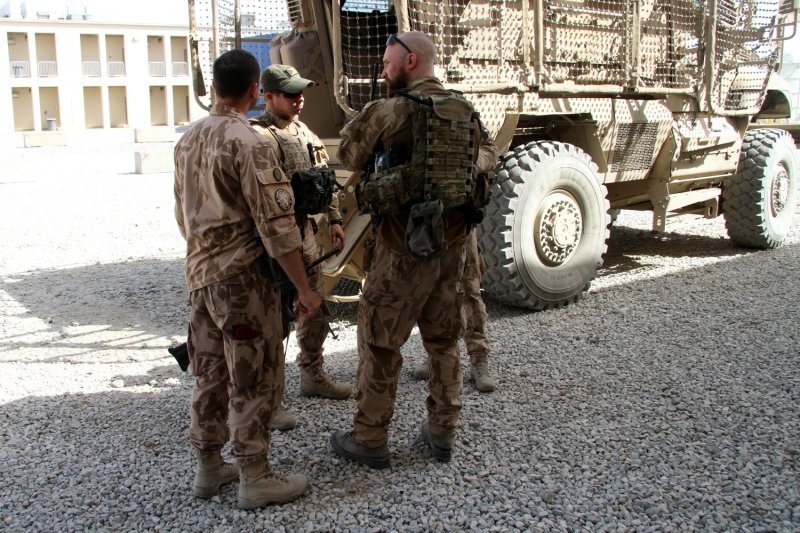 České vojáky v Afghánistánu navštívil ministr obrany