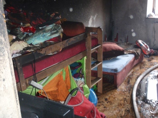 Požár bytu v Přerově zaměstnal složky IZS