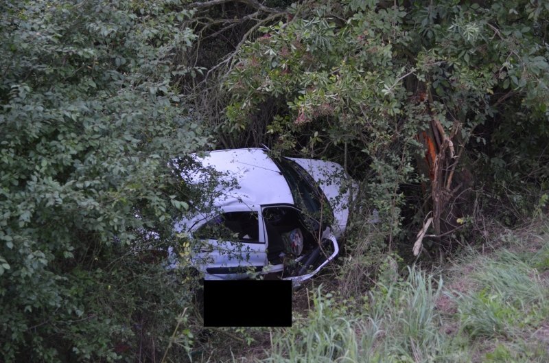 Vozidlo vyletělo ze silnice, uvnitř zemřel jeho řidič