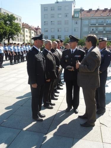 Policisté skládali v Hradci Králové slavnostní slib