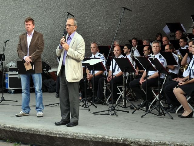 V Šanově se uskutečnil koncert Hudby Hradní stráže na podporu dárcovství kostní dřeně
