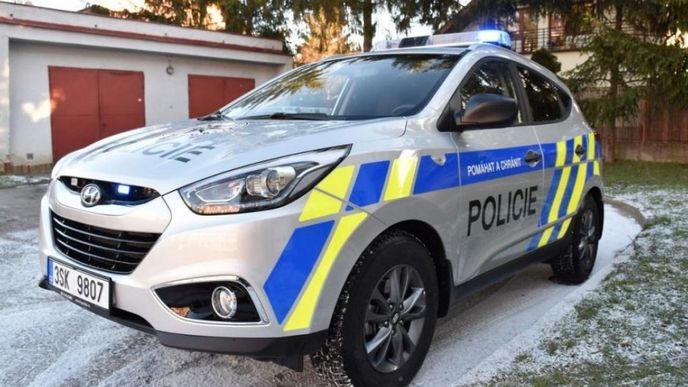 Policejní Huyndai ix35