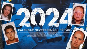 Mrazivý policejní kalendář na rok 2024: 13 neobjasněných mordů a 11 pohřešovaných