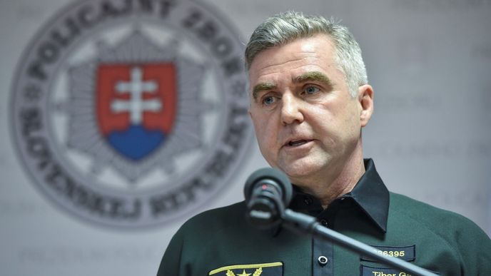 Slovenský policejní prezident Tibor Gašpar