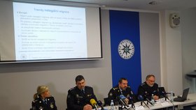 Tiskovka cizinecké policie o nelegální migraci v Česku za rok 2016 a výhledu do roku 2017