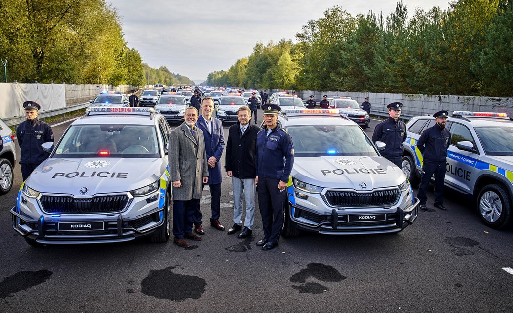 Policejní Škoda Kodiaq