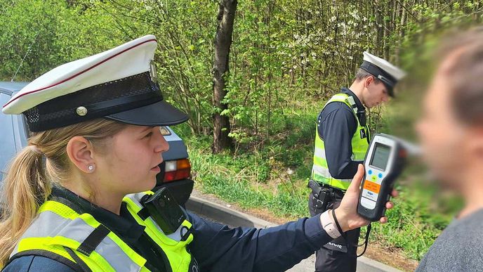 Policejní test na alkohol Policejní test na alkohol