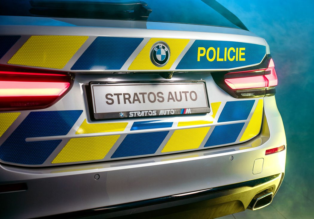 Policejní BMW 540i xDrive Touring