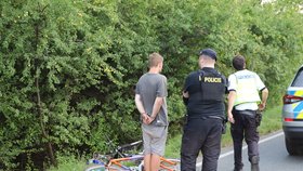 Potyčka dvou cyklistů s řidičem autobusu a dispečerem DPP skončila útokem cyklisty na policistu. Toho odvedli "v klepetech".