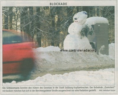 I takhle může dopadnout radar na měření rychlosti