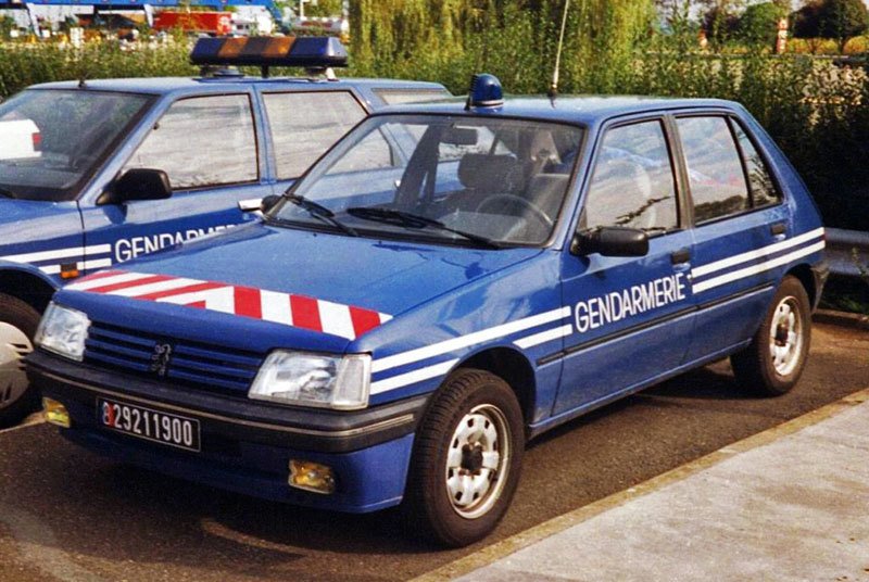 Peugeot 205 Gendarmerie (1983-1990)