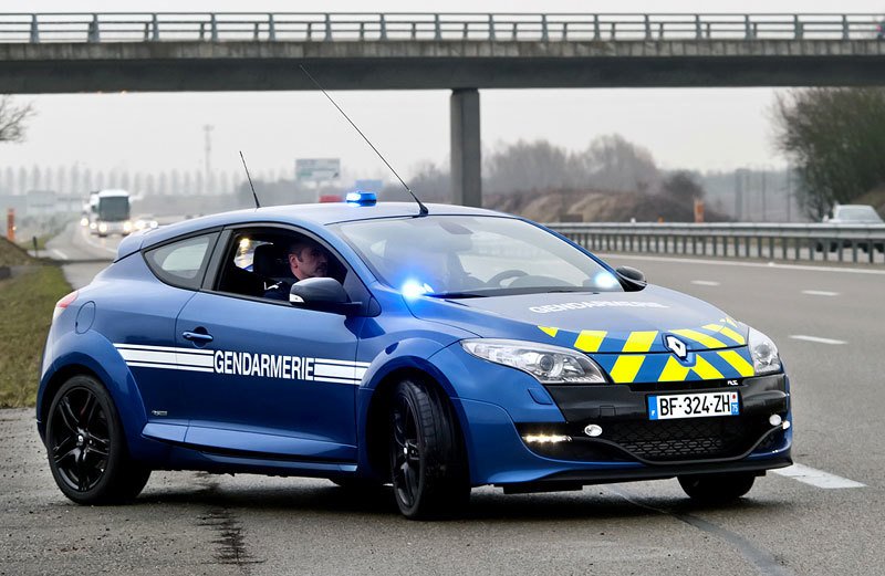 Renault Mégane R.S. 250 Gendarmerie (2010-2012)