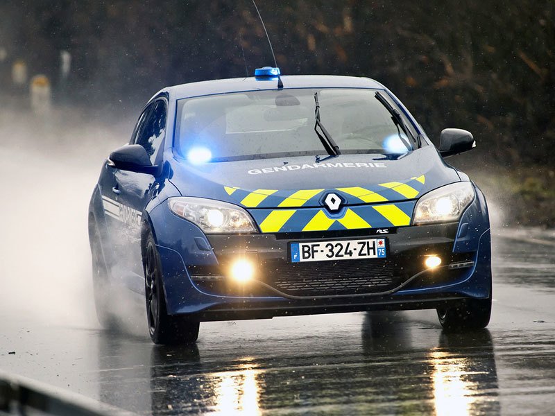 Renault Mégane R.S. 250 Gendarmerie (2010-2012)