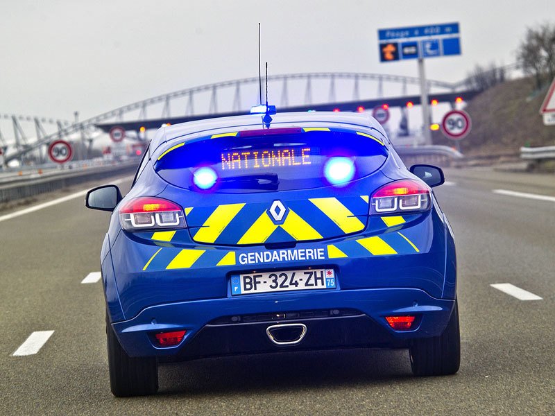 Renault Mégane R.S. 250 Gendarmerie (2010-2012)