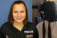 Policistka Anežka darovala vlasy na paruku pro pacientku s rakovinou: Rozhodla se i díky mamince