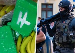 Druhá největší zásilka drog v ČR: Pašeráci je nejčastěji schovávají mezi banány! (Ilustrační foto)