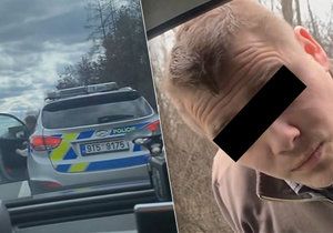 Policista zastavil řidiče na nebezpečném úseku a neměl reflexní prvky ani uniformu. Řidič ho drsně vyškolil.