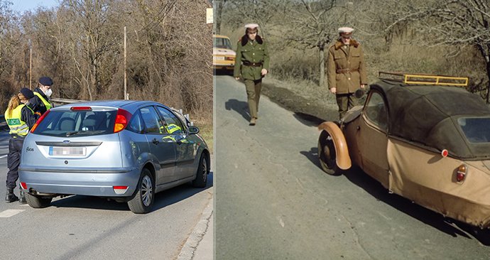 Ani filmový vrchní tudy neprchl, teď to zkouší Pražané. Policisté si ke kontrolám vybrali známé místo z filmu Vrchní, prchni!